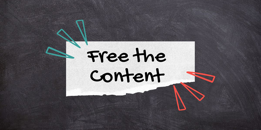 Free the content